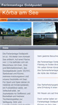 Mobile Screenshot of ferienanlage-goldpunkt.de